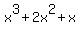 x%5E3%2B2x%5E2%2Bx