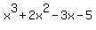 x%5E3%2B2x%5E2-3x-5