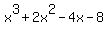 x%5E3%2B2x%5E2-4x-8
