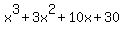 x%5E3%2B3x%5E2%2B10x%2B30