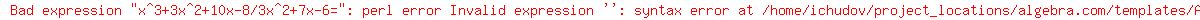 x%5E3%2B3x%5E2%2B10x-8%2F3x%5E2%2B7x-6=