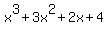x%5E3%2B3x%5E2%2B2x%2B4