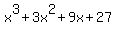 x%5E3%2B3x%5E2%2B9x%2B27