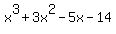 x%5E3%2B3x%5E2-5x-14