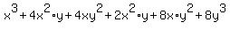 x%5E3%2B4x%5E2%2Ay%2B4xy%5E2%2B2x%5E2%2Ay%2B8x%2Ay%5E2%2B8y%5E3