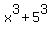 x%5E3%2B5%5E3