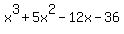 x%5E3%2B5x%5E2-12x-36