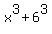 x%5E3%2B6%5E3