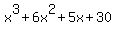x%5E3%2B6x%5E2%2B5x%2B30