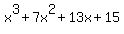 x%5E3%2B7x%5E2%2B13x%2B15