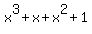x%5E3%2Bx%2Bx%5E2%2B1