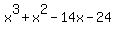 x%5E3%2Bx%5E2-14x-24