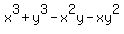 x%5E3%2By%5E3-x%5E2y-xy%5E2