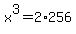 x%5E3=2%2A256