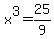 x%5E3=25%2F9