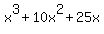 x%5E3+%2B+10x%5E2+%2B+25x+