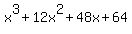 x%5E3+%2B+12x%5E2+%2B+48x+%2B+64