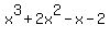 x%5E3+%2B+2x%5E2+-+x+-+2