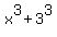 x%5E3+%2B+3%5E3
