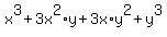 x%5E3+%2B+3x%5E2%2Ay+%2B+3x%2Ay%5E2+%2B+y%5E3