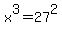 x%5E3+=+27%5E2