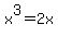 x%5E3+=+2x