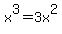 x%5E3+=+3x%5E2