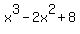 \"x%5E3+-+2x%5E2+%2B+8\"