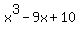 x%5E3+-+9x+%2B+10