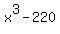 x%5E3-220