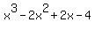 x%5E3-2x%5E2%2B2x-4