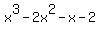 x%5E3-2x%5E2-x-2