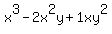 x%5E3-2x%5E2y%2B1xy%5E2