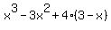 x%5E3-3x%5E2%2B4%283-x%29