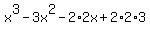 x%5E3-3x%5E2-2%2A2x%2B2%2A2%2A3