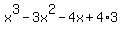 x%5E3-3x%5E2-4x%2B4%2A3