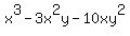 x%5E3-3x%5E2y-10xy%5E2