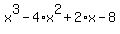x%5E3-4%2Ax%5E2%2B2%2Ax-8