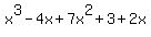 x%5E3-4x%2B7x%5E2%2B3%2B2x