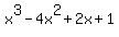 x%5E3-4x%5E2%2B2x%2B1