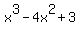 x%5E3-4x%5E2%2B3