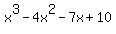 x%5E3-4x%5E2-7x%2B10