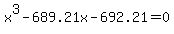 x%5E3-689.21x-692.21=0