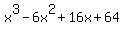 x%5E3-6x%5E2%2B16x%2B64