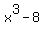 x%5E3-8