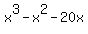 x%5E3-x%5E2-20x