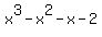 x%5E3-x%5E2-x-2