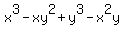 x%5E3-xy%5E2%2By%5E3-x%5E2y