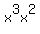 x%5E3x%5E2