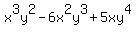 x%5E3y%5E2-6x%5E2y%5E3%2B5xy%5E4